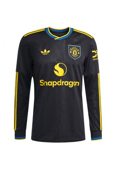 Manchester United Jalkapallovaatteet Kolmaspaita 2025-26 Pitkähihainen Manchester United Jalkapallovaatteet Kolmaspaita 2025-26 Pitkähihainen